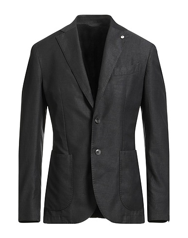 L.B.M. 1911 Blazer Charcoal 65% Cotton, 30% Linen, 5% Mohair wool