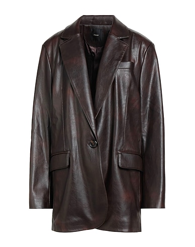 PINKO Blazer Chocolate brown 100% Polyester