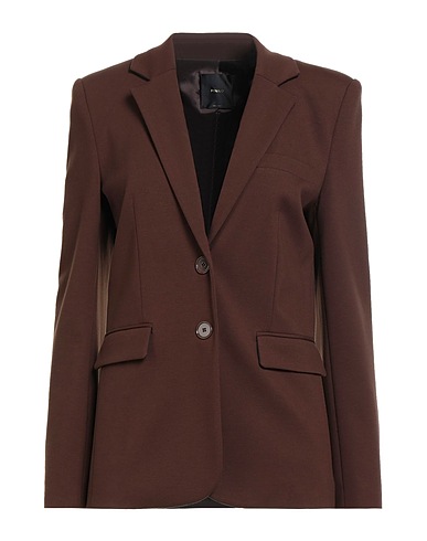 PINKO Blazer Brown 67% Viscose, 28% Nylon, 5% Elastane