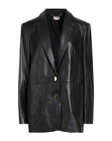 LIU •JO Blazer Black 100% Lambskin