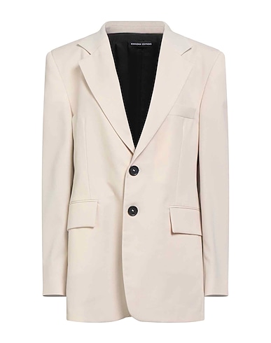 KWAIDAN EDITIONS Blazer Beige 55% Polyester, 45% Virgin Wool