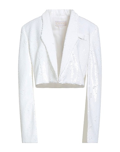 GENNY Jackett Weiß 97% Polyester, 3% Elastan