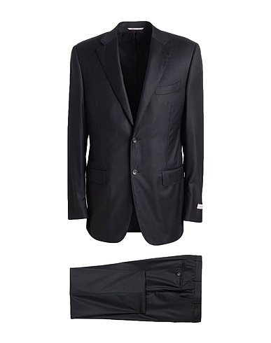 CANALI Suits Black 100% Super 150s Wool