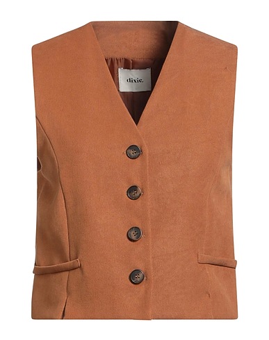 DIXIE Vest Camel 99% Polyester, 1% Elastane