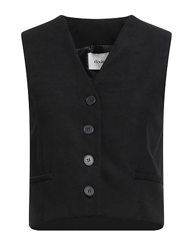 DIXIE Waistcoat Black 99% Polyester, 1% Elastane