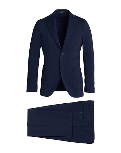 BRERAS Milano Suits Midnight blue 65% Polyamide, 35% Cotton