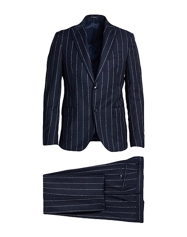 BRERAS Milano Suits Midnight blue 98% Virgin Wool, 2% Elastane