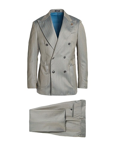 BRERAS Milano Suits Sage green 100% Virgin Wool