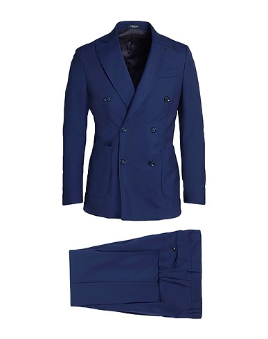 BRERAS Milano Suits Navy 100% Wool