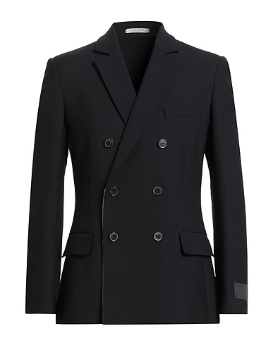 VALENTINO GARAVANI Blazer Nero 52% Poliestere, 43% Lana, 4% Elastan, 1% Poliammide, Cotone