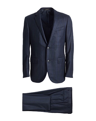CORNELIANI Suits Midnight blue 100% Virgin Wool