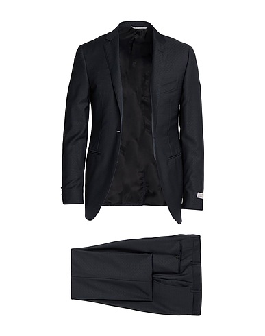CANALI Suits Charcoal 100% Wool