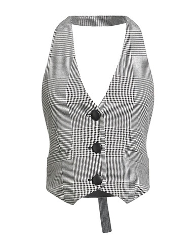 SILVIAN HEACH Vest Black 78% Polyester, 20% Viscose, 2% Elastane