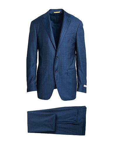 CANALI Suits Navy blue 100% Wool