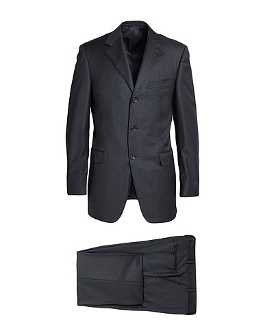 CANALI Κοστούμια Γκρι ανθρακί 100% Μαλλί ποιότητας Super 150