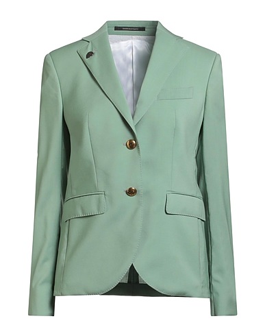 GABRIELE PASINI Blazer Light green 100% Virgin Wool