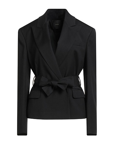 PINKO Giacca Nero 55% Lana, 28% Poliestere, 15% Viscosa, 2% Elastan
