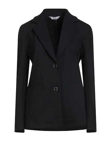 MAX MARA Blazer LEISURE Black 68% Viscose, 27% Polyamide, 5% Elastane
