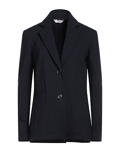 MAX MARA Blazer LEISURE Midnight blue 68% Viscose, 27% Polyamide, 5% Elastane