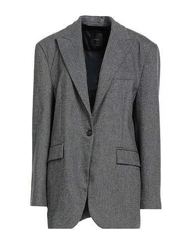 PINKO Jackett Grau 34% Polyester, 33% Viskose, 32% Wolle, 1% Elastan