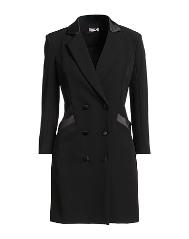 LIU •JO Blazer dress Black 88% Polyester, 12% Elastane