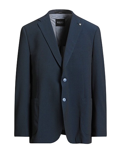 DIGEL Blazer Navy blue 96% Polyester, 4% Elastane