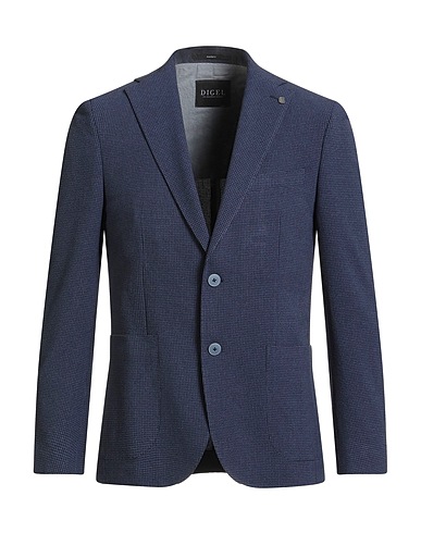 DIGEL Blazer Navy blue 61% Polyester, 35% Viscose, 4% Elastane