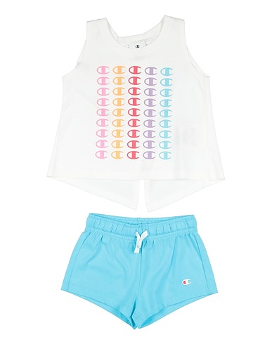 CHAMPION Kids’ co-ord White 100% Cotton
