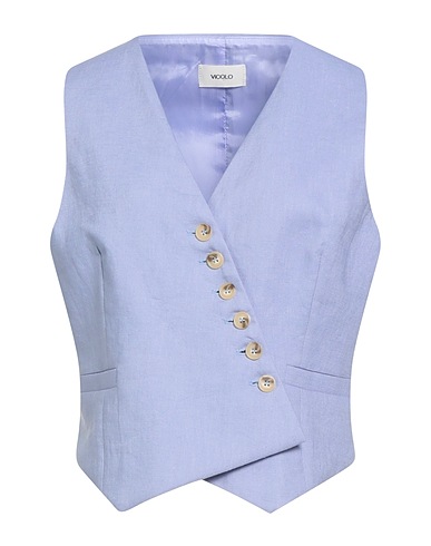 VICOLO Waistcoat Lilac 83% Viscose, 17% Cotton