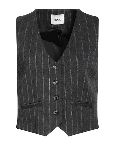 DIXIE Waistcoat Grey 66% Polyester, 32% Viscose, 2% Elastane