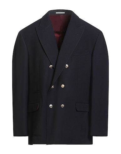 BRUNELLO CUCINELLI Blazer Midnight blue 98% Wool, 2% Elastane