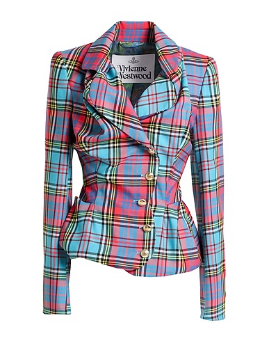 VIVIENNE WESTWOOD 자켓 터콰이즈 블루 100% 버진 울