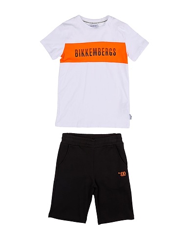 BIKKEMBERGS Kids’ co-ord White 100% Cotton