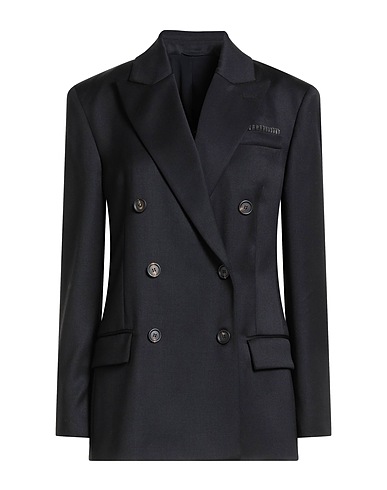 BRUNELLO CUCINELLI Blazer Black 100% Virgin Wool