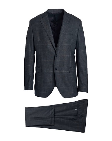 MANUEL RITZ Suits Grey 63% Polyester, 34% Viscose, 3% Elastane