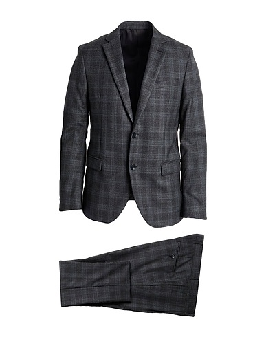MANUEL RITZ Suits MARZOTTO FOR MANUEL RITZ Grey 100% Super 110s Wool