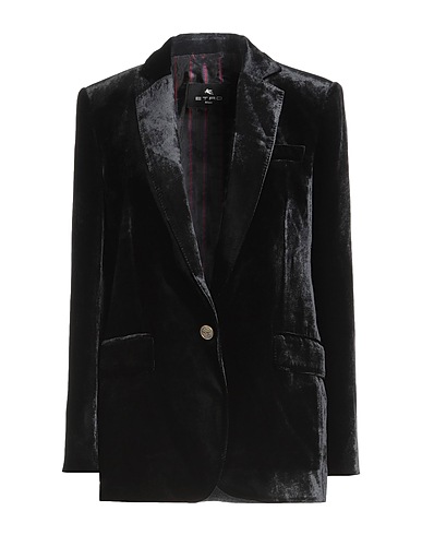 ETRO Giacca Nero 80% Viscosa, 20% Seta