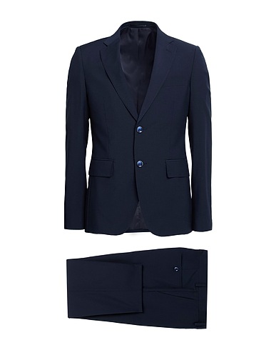 HERMAN & SONS Suits Navy blue 80% Polyester, 20% Viscose