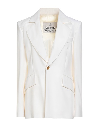 VIVIENNE WESTWOOD Blazer Ivory 100% Virgin Wool