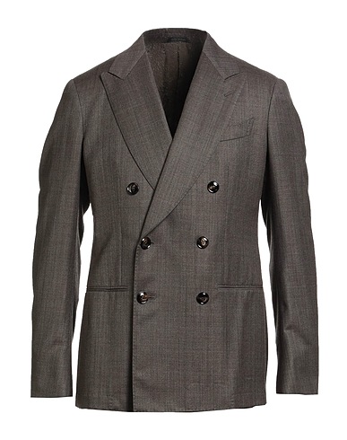 GIORGIO ARMANI Blazer Grey 100% Virgin Wool