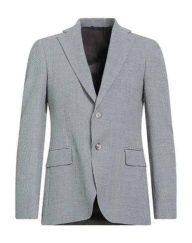 TOMBOLINI Blazer Dark green 98% Wool, 2% Elastane