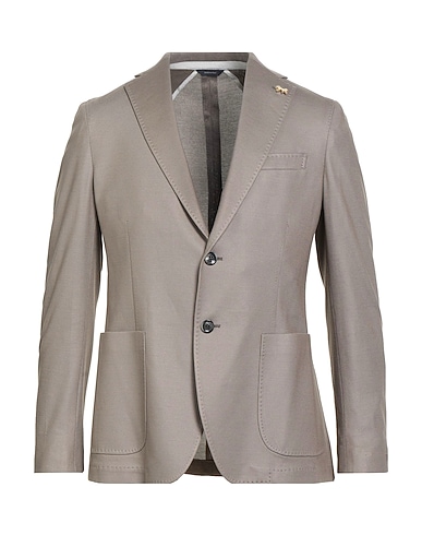 TOMBOLINI Blazer Khaki 100% Cotton