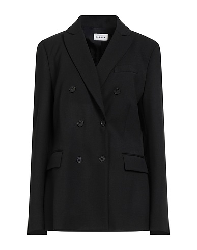 P.A.R.O.S.H. Blazer Black 97% Virgin Wool, 3% Elastane