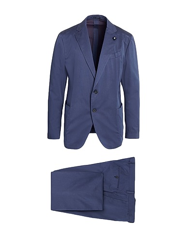 LARDINI Suits 90% Cotton, 10% Silk