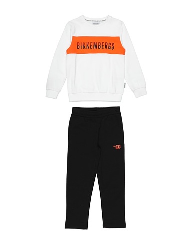 BIKKEMBERGS Tracksuit White 100% Cotton