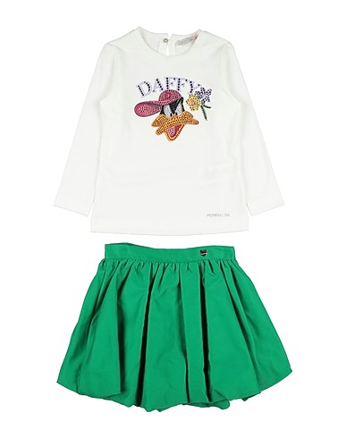 MONNALISA Kids’ co-ord White 100% Cotton