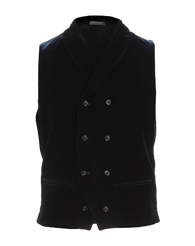 GIORGIO ARMANI Panciotto Blu notte 66% Viscosa, 32% Cupro, 2% Elastan