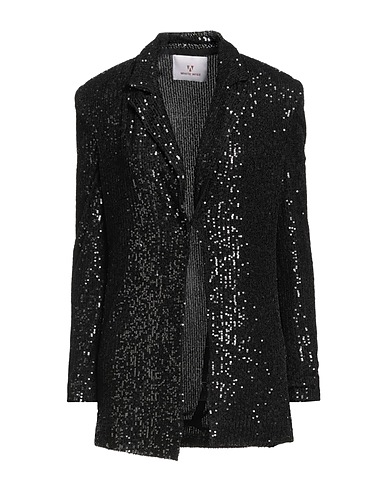 WHITE WISE Blazer Black 95% Polyester, 5% Elastane