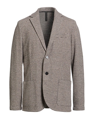 HARRIS WHARF LONDON Blazer Beige 47% Virgin Wool, 42% Cotton, 10% Polyamide, 1% Elastane