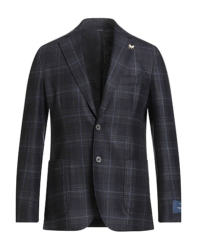 TOMBOLINI Blazer Midnight blue 100% Virgin Wool